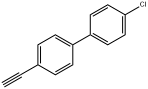4-氯-4'-乙炔基-1,1'-联苯 结构式