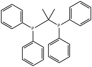 イソプロピリデンビス(ジフェニルホスフィン) 化学構造式