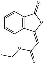 Acetic acid, 2-(3-oxo-1(3H)-isobenzofuranylidene)-, ethyl ester, (2E)-