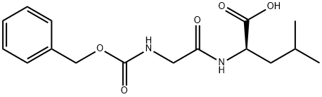 D-Leucine, N-[N-[(phenylmethoxy)carbonyl]glycyl]- (9CI) 结构式