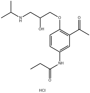 醋丁洛尔杂质J, 57898-79-0, 结构式