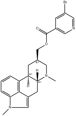 Nicergoline EP Impurity G Structure