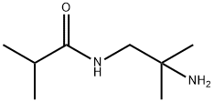 Propanamide, N-(2-amino-2-methylpropyl)-2-methyl- Struktur