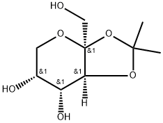 托吡酯杂质7, 58238-46-3, 结构式