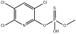 Desmethyl  chlorpyrifos-methyl Structure