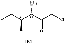 H-Ile-CMK·HCl, 59079-44-6, 结构式