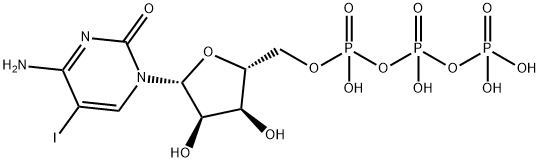 Cytidine 5'-(tetrahydrogen triphosphate), 5-iodo- Structure
