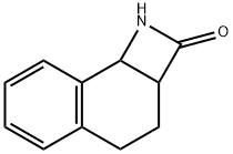 Naphth[1,2-b]azet-2(1H)-one, 2a,3,4,8b-tetrahydro- Struktur