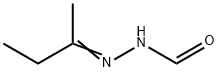 Hydrazinecarboxaldehyde, 2-(1-methylpropylidene)- Structure