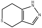 Thiopyrano[4,3-c]pyrazole, 1,4,6,7-tetrahydro- Structure