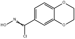 1,4-Benzodioxin-6-carboximidoyl chloride, 2,3-dihydro-N-hydroxy-,596095-20-4,结构式