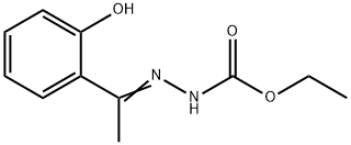 Hydrazinecarboxylic acid, 2-[1-(2-hydroxyphenyl)ethylidene]-, ethyl ester|(E)-2-(1-(2-羟基苯基)亚乙基)肼-1-羧酸乙酯