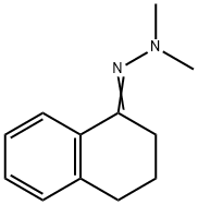 1(2H)-Naphthalenone, 3,4-dihydro-, 2,2-dimethylhydrazone Structure