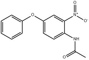 Acetamide, N-(2-nitro-4-phenoxyphenyl)- 化学構造式