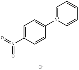 Pyridinium, 1-(4-nitrophenyl)-, chloride (1:1) Structure