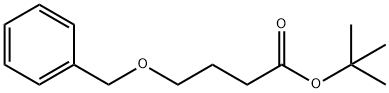 Butanoic acid, 4-(phenylmethoxy)-, 1,1-dimethylethyl ester Struktur
