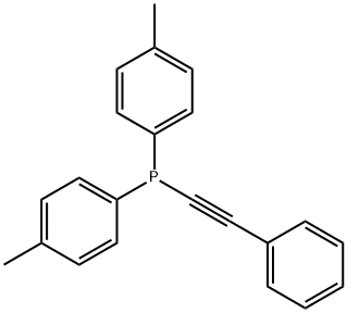 (di-p-tolylphosphino)phenylacetylene 结构式