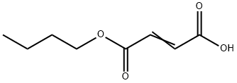 2-Butenedioic acid, 1-butyl ester Struktur