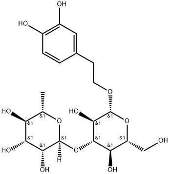 脱咖啡酰基毛蕊糖苷, 61548-34-3, 结构式