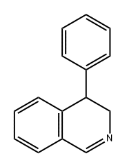 Isoquinoline, 3,4-dihydro-4-phenyl- Structure
