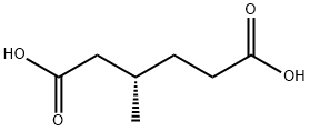 Hexanedioic acid, 3-methyl-, (3S)- Structure