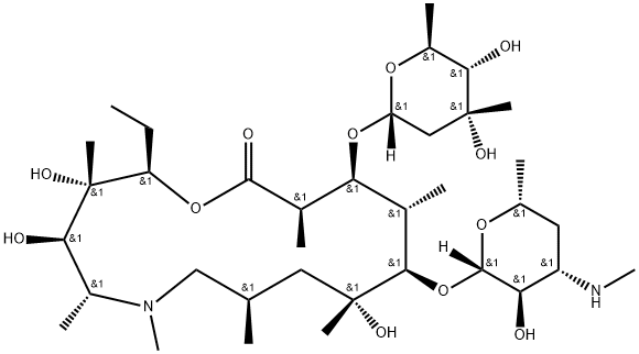 Azithromycin Impurity 10 Structure