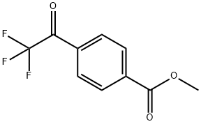 4-(2,2,2-三氟乙酰基)苯甲酸甲酯, 62263-12-1, 结构式