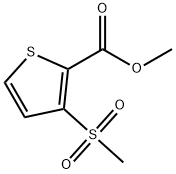 3-(甲磺酰基)噻吩-2-羧酸甲酯, 62353-79-1, 结构式