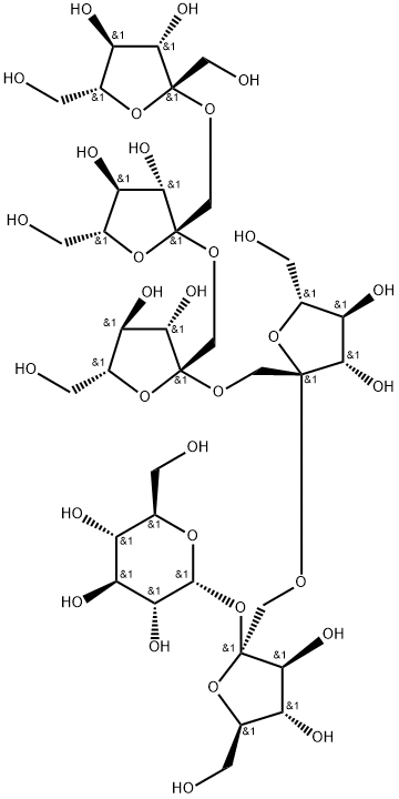 1,1,1,1-Kestohexose Struktur