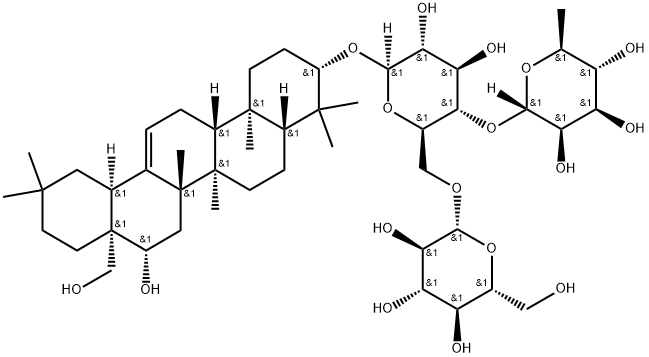 サイコサポニンF 化学構造式