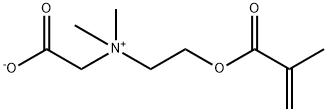 2-[[2-(甲基丙烯酰氧基)乙基]二甲铵]乙酸盐 结构式