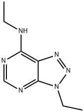 3H-1,2,3-Triazolo[4,5-d]pyrimidin-7-amine, N,3-diethyl-