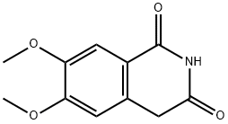 1,3(2H,4H)-Isoquinolinedione, 6,7-dimethoxy- Structure
