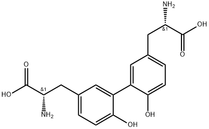 二酪氨酸,63442-81-9,结构式