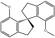 2,2',3,3'-tetrahydro-7,7'-dimethoxy-1,1'-Spirobi[1H-indene] 结构式