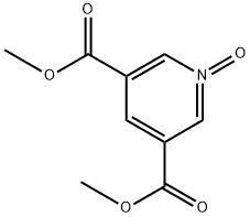 dimethyl 3,5-pyridinedicarboxylate N-oxide, 63667-40-3, 结构式