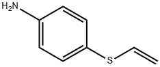 Benzenamine, 4-(ethenylthio)- Structure
