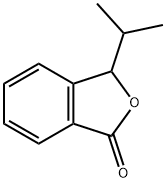 3-イソプロピル-1(3H)-イソベンゾフラノン 化学構造式