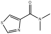 4-Thiazolecarboxamide, N,N-dimethyl- Structure