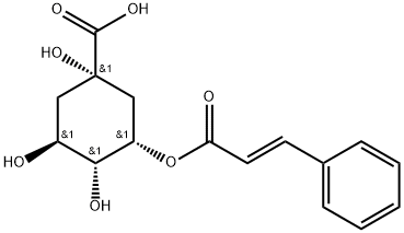 5-O-Cinnamoylquinic acid Structure