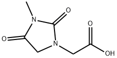 2-(3-METHYL-2,4-DIOXOIMIDAZOLIDIN-1-YL)ACETIC ACID 结构式