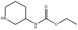 Carbamic acid, N-3-piperidinyl-, ethyl ester Structure