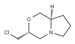 1H-Pyrrolo[2,1-c][1,4]oxazine, 3-(chloromethyl)hexahydro-, (3R,8aR)-|