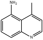 4-甲基喹啉-5-胺, 65079-18-7, 结构式