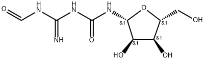 N-(ForMyl aMidino)-N-β-D-ribofuranosylurea Structure
