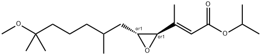 trans-S-Methoprene-Epoxide 化学構造式