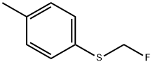 Fluoromethyl p-toluene sulfide Structure