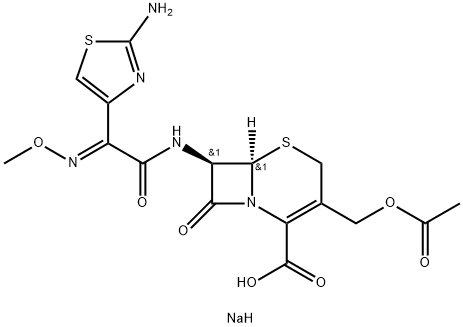 头孢噻肟杂质D(EP) 结构式