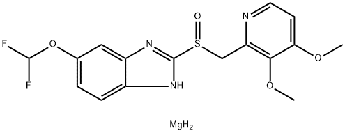 左旋泮托拉唑镁 结构式