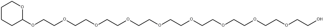 羟基-九聚乙二醇-四氢吡喃醚, 669556-83-6, 结构式